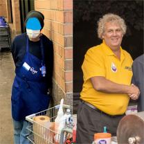 Kroger worker and Kroger administrator