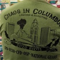 Chaos in Columbus T shirt