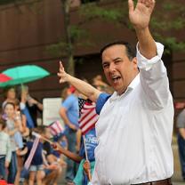 Man waving